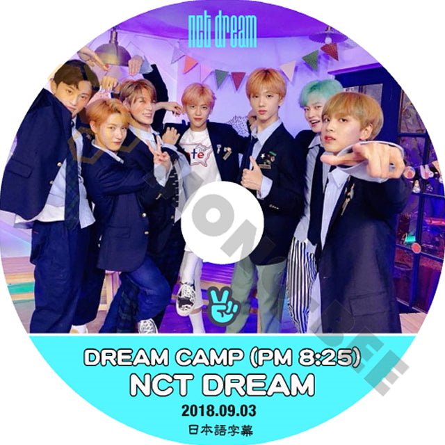 K-POP DVD NCT127 エヌシーティー NCT DREAM DREAM CAMP(PM 8:25) 2018.09.03 (日本語字幕有) - NCT127 エヌシーティー 韓国番組収録DVD - mono-bee