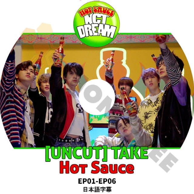 K-POP DVD NCT127 エヌシーティー NCT DREAM 【UNCUT】TAKE Hot Sauce EP01-06 (日本語字幕有) - NCT127 エヌシーティー 韓国番組収録DVD - mono-bee