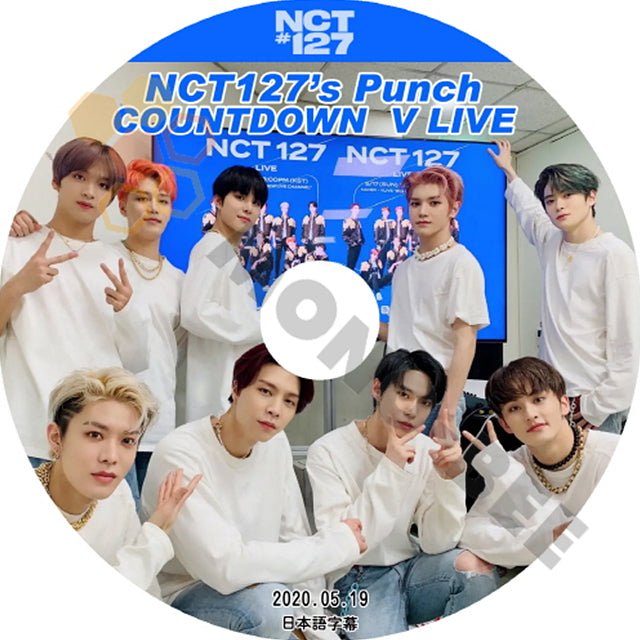 K-POP DVD NCT127 エヌシーティー NCT127's Punch COUNTDOWN V LIVE 2020.05.19 (日本語字幕有) - NCT127 エヌシーティー 韓国番組収録DVD - mono-bee