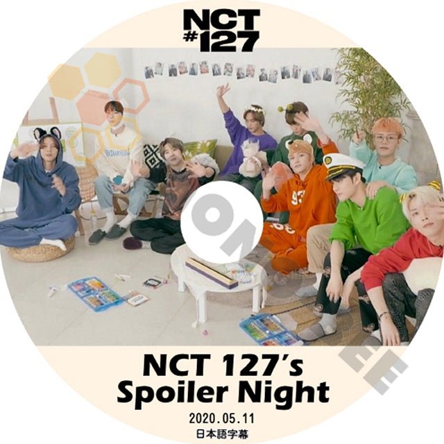 K-POP DVD NCT127 エヌシーティー NCT127's Spoiler Night 2020.05.11 (日本語字幕有) - NCT127 エヌシーティー 韓国番組収録DVD - mono-bee
