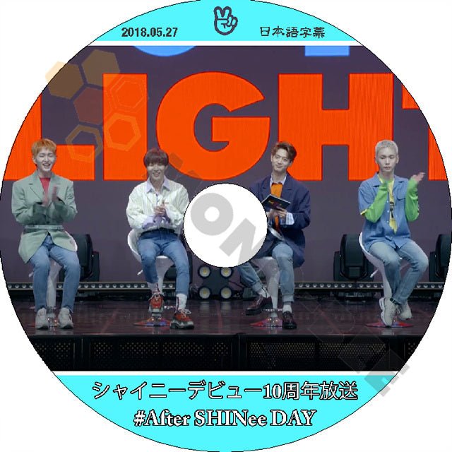 K-POP DVD SHINee シャイニーデビュー10周年放送 -2018.05.27- 日本語字幕あり SHINee シャイニー 韓国番組収録DVD SHINee DVD - mono-bee