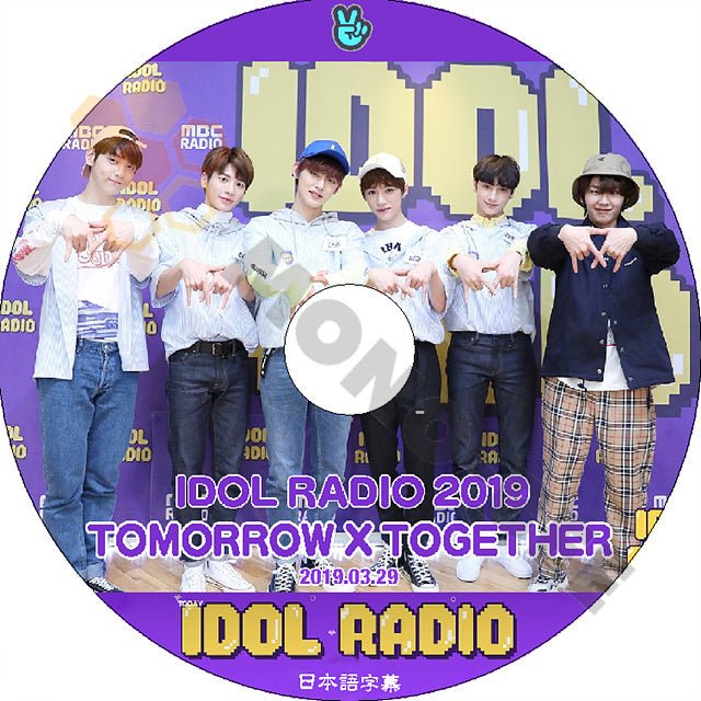 K-POP DVD TXT V App IDOL RADIO -2019.03.29- 日本語字幕あり TXT トゥモローバイトゥゲザー 韓国番組 TXT DVD - mono-bee