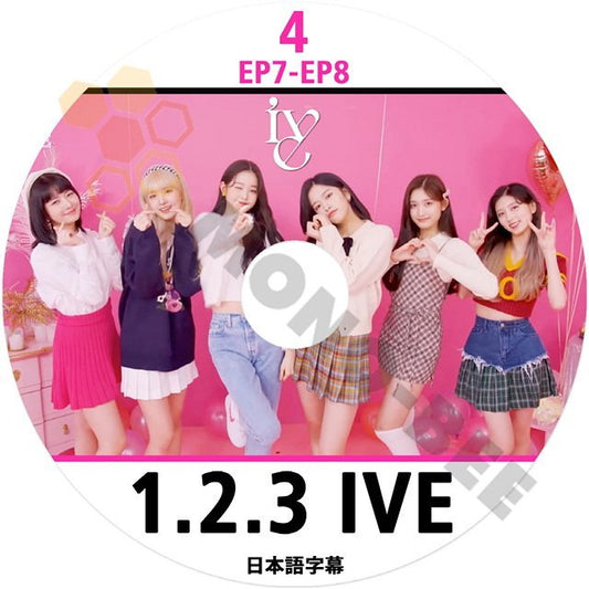 【K-POP DVD】IVE 1.2.3 IVE #4 EP7 - EP8 (日本語字幕有) - 話題の 新人6人組 GIRL GROUP IVE アイブ 【K-POP DVD】 - mono-bee