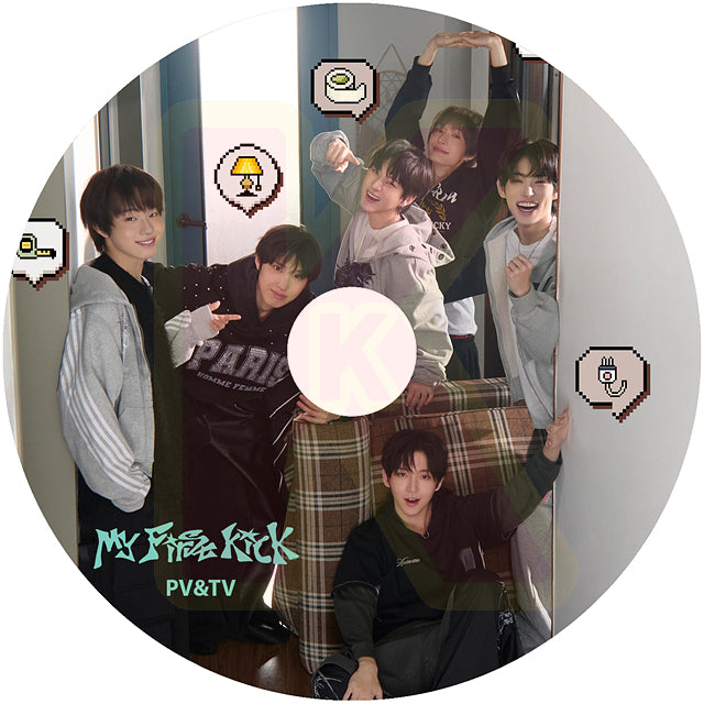 K-POP DVD KickFlip 2026 2nd PV&TV - Eye-Poppin’ / Twenty / My First Love Song / FREEZE / Mama Said 他 - キックフリップ KPOP DVD