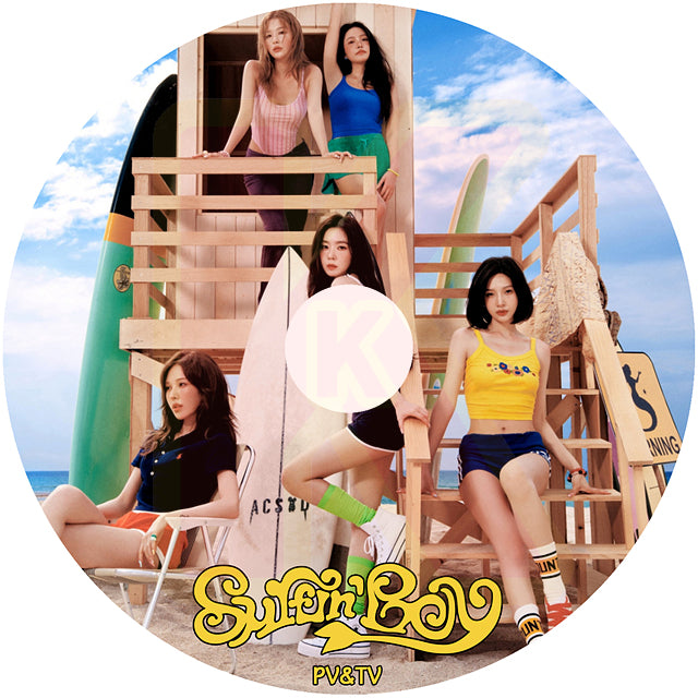 K-POP DVD Red Velvet 2026 PV/TV - Surfin' Boy / Cosmic / Chill Kill Birthday / Feel My Rhythm / Queendom / Psycho 他 - Red Velvet レッドベルベット KPOP DVD