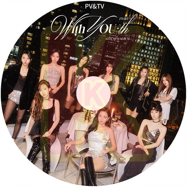 K-POP DVD TWICE 2024 PV/TV - ONE SPARK SET ME FREE Talk That Talk SCIENTIST The Feels Alcohol-Free - TWICE トゥワイス ナヨン ジョンヨン モモ サナ ジヒョ ミナ ダヒョン チェヨン ツウィ KPOP DVD