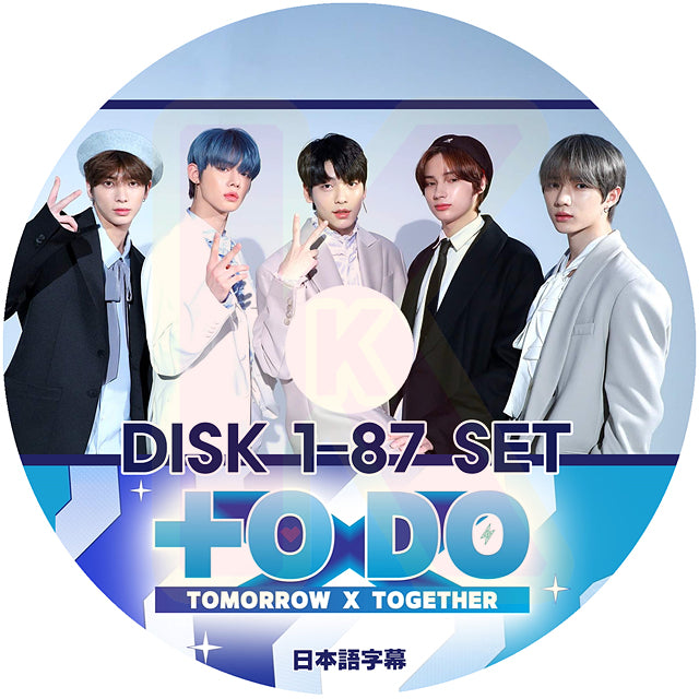 K-POP DVD TXT TO DO 87枚SET 日本語字幕あり トゥバトゥ TOMORROW X TOGETHER トゥモローバイトゥゲザー KPOP DVD