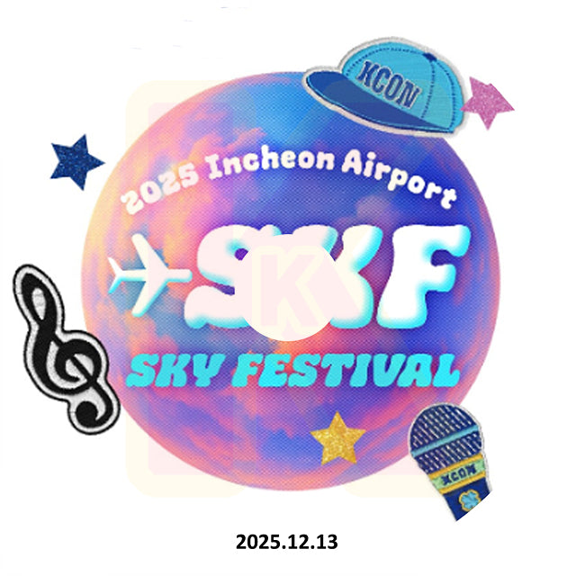 K-POP DVD 2025 Incheon Airport SKY FESTIVAL 2025.12.13 CON KPOP DVD