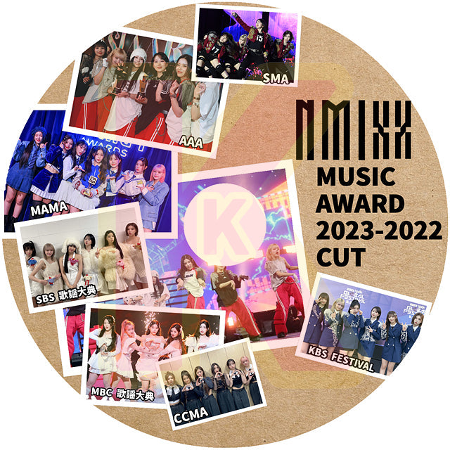 K-POP DVD NMIXX CUT MUSIC2023-2022 KBS/SBS/MBC/AAA/MMA/MAMA NMIXX エンミックス リリー ヘウォン ソリュン ジニ ベイ ジウ ギュジン KPOP DVD