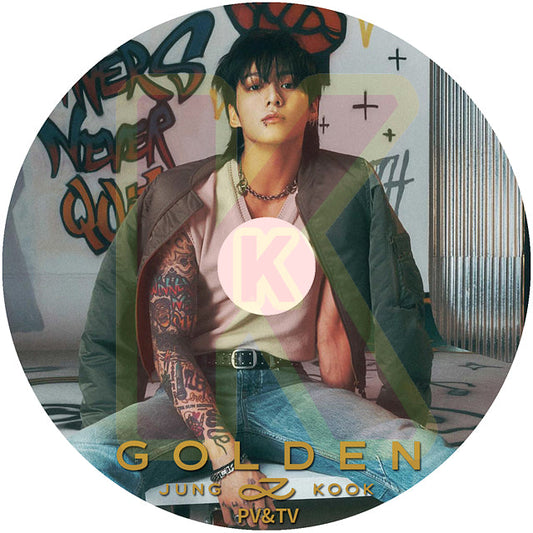 K-POP DVD バンタン JUNGKOOK 2023 2nd PV/TV - 3D Seven - JUNGKOOK ジョングク BANGTAN KPOP DVD