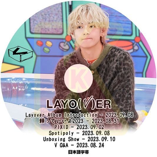 K-POP DVD バンタン V Layover Introduction 外 日本語字幕あり ヴィ Kim Tae Hyung キムテヒョン BANGTAN KPOP DVD