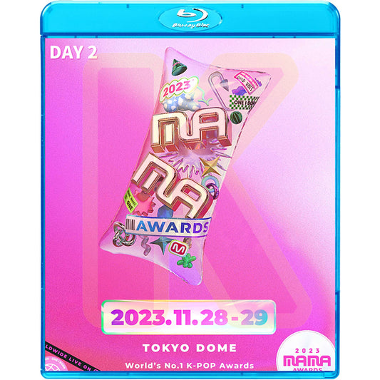 Blu-ray 2023 Mnet Asia Music Awards DAY2 2023.11.29 - SEVENTEEN / LE SSERAFIM / ATEEZ / (G)I-DLE / TREASURE / RIIZE / BOYNEXTDOOR 他 - 音楽番組収録 Awards ブルーレイ