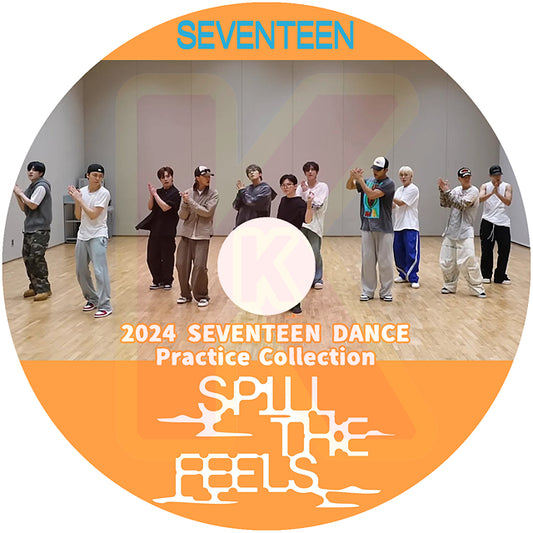 K-POP DVD SEVENTEEN 2024 2nd Dance Practice Collection - LOVE, MONEY, FAME 他 - セブンティーン セブチ KPOP DVD