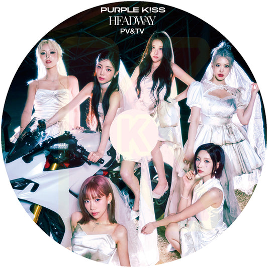 K-POP DVD PURPLE KISS 2024 2nd PV&TV - ON MY BIKE BBB 7HEAVEN 他 - パープルキス ゴウン ドシ イレ ユキ チェイン スアン KPOP DVD