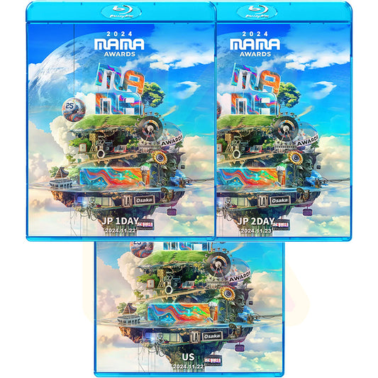 Blu-ray 2024 MAMA US / JAPAN 3枚SET 2024.11.22/23 Mnet ASIAN MUSIC AWARDS JAPAN K-POP音楽授賞式 ブルーレイ