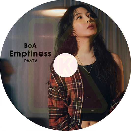 K-POP DVD BoA 2024 PV/TV Collection - Emptiness Better Woman ONE SHOT, TWO SHOT NEGA DOLA - BOA ボア KPOP DVD