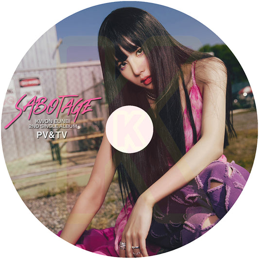 K-POP DVD KWON EUN BI 2024 PV/TV Collection - SABOTAGE The Flash Underwater Glitch Door - IZ*ONE アイズワン PRODUCE48 クォンウンビ KPOP DVD