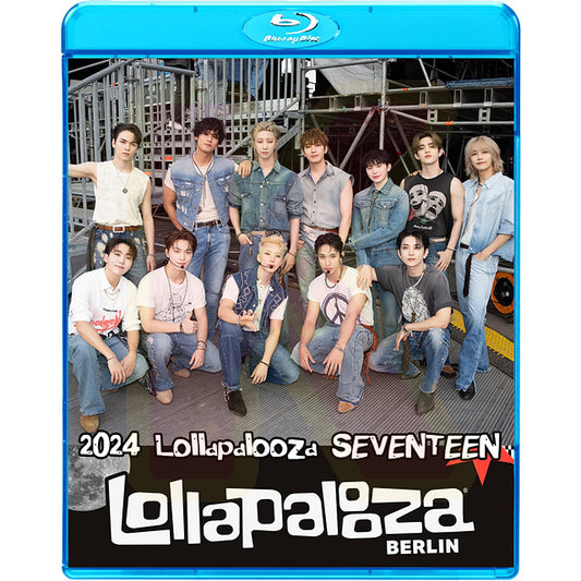 Blu-ray SEVENTEEN 2024 Lollapalooza Berlin 2024.09.08 セブンティーン SVT セブチ KPOP ブルーレイ