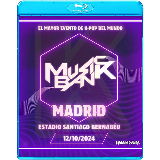Blu-ray Music Bank IN MADRID 2024.10.26 - ENHYPEN / aespa / BOYNEXTDOOR / RIIZE / NMIXX 他 - CON KPOP ブルーレイ