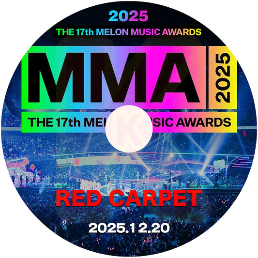 K-POP DVD 2025 MMA [Melon Music Awards] RED CARPET 2025.12.20 K-POP音楽授賞式 KPOP DVD