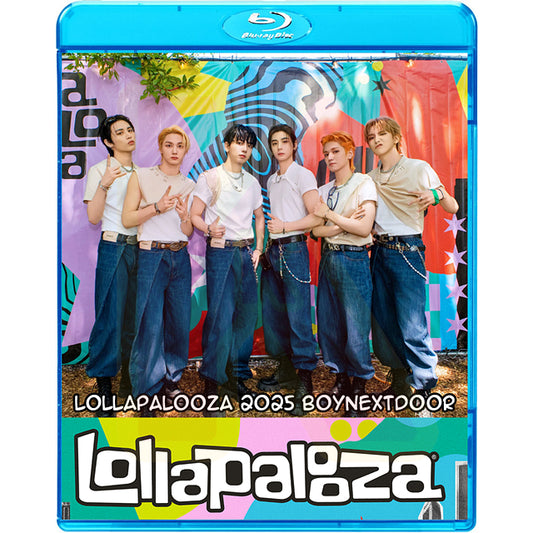 KPOP Blu-ray BOYNEXTDOOR 2025 LOLLAPALOOZA 2025.08.04 ボーイネクストドア  K-POP ブルーレイ