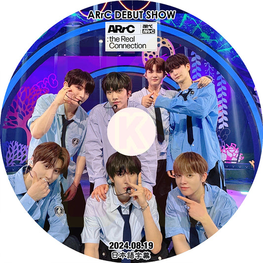 K-POP DVD ARrC DEBUT SHOW 2024.08.19 日本語字幕あり アーク チェハン ドハ ヒョンミン ジビン キエン リオト ジウ KPOP DVD