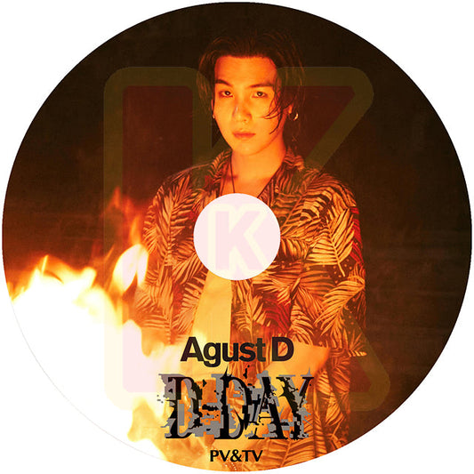 K-POP DVD SUGA 2023 PV/TV - D-Day - シュガ SUGA KPOP DVD