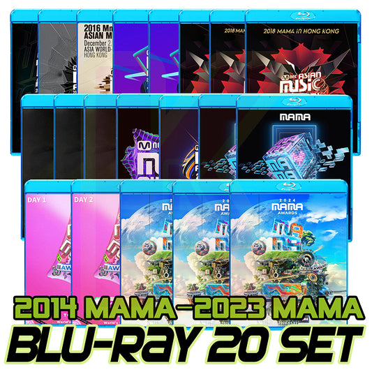 Blu-ray 2014-2024 MAMA 20枚SET [Mnet Asia Music Awards] K-POP音楽授賞式 ブルーレイ