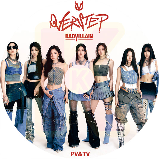 K-POP DVD BADVILLAIN 2024 PV/TV COLLECTION - HURRICANE / BADVILLAIN - バッドヴィラン KPOP DVD