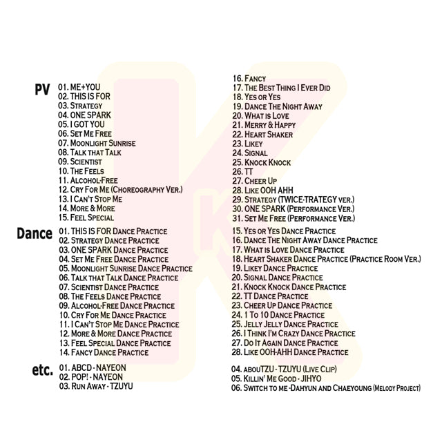 Blu-ray TWICE 2025 2nd BEST TV Collection - ME+YOU / THIS IS FOR 他 -トゥワイス KPOP ブルーレイ