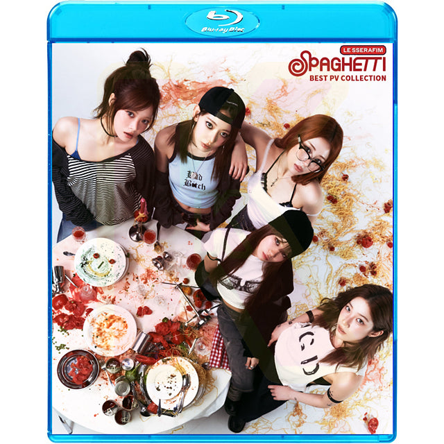 Blu-ray LE SSERAFIM 2025 BEST PV COLLECTION - SPAGHTTI / DIFFERENT / HOT / CRAZY 他 - LESSERAFIM ルセラフィム KPOP ブルーレイ