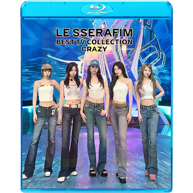 Blu-ray LE SSERAFIM 2024 BEST TV COLLECTION - CRAZY 他 - LESSERAFIM ルセラフィム サクラ チェウォン ユンジン カズハ ガラム ウンチェ KPOP ブルーレイ