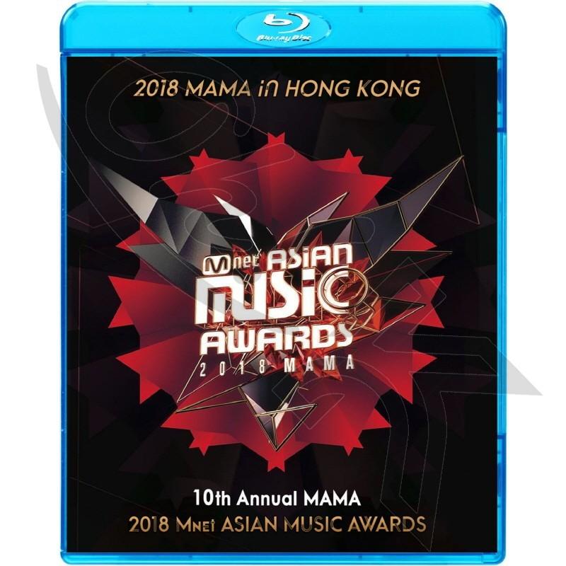 Blu-ray 2018 MAMA Mnet Asia Music Awards in HONGKONG (2018.12.14) - バンタン/ WANNA ONE/ TWICE/ SEVENTEEN/ GOT7/ IZONE/ OMG/ WJSN/ CHUNG HA 他 - 音楽番組収録 Awards ブルーレイ