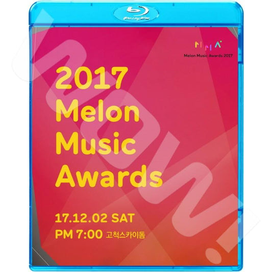 Blu-ray 2017 Melon Music Awards (2017.12.02) - EXO/ バンタン/ TWICE/ GFRIEND/ WANNA ONE/ WINNER/ RED VELVET/ IU/ HYUN A 他 K-POP ブルーレイAwardsブルーレイ