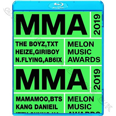 Blu-ray 2019 Melon Music Awards (2019.11.30) - バンタン/ ITZY/ AB6IX/ TXT/ KANG DANIEL/ MAMAMOO/ THE BOYZ/ N.FLYING/ CHUNG HA 他 Awardsブルーレイ