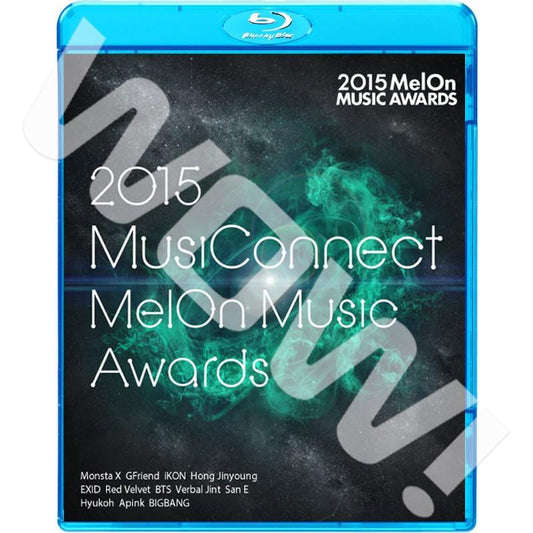 Blu-ray 2015 Melon Music Awards (2015.11.07) Monsta X IKON VerbalJint San E Hyukoh BIGBANG 他 K-POP ブルーレイ ビッグバン 音楽番組Awardsブルーレイ