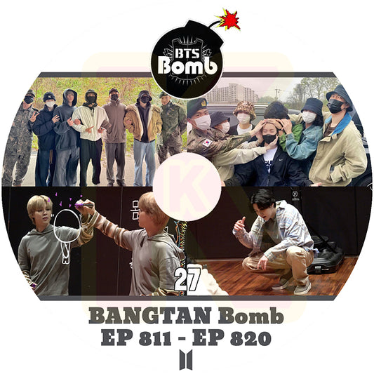 K-POP DVD バンタン BANGTAN BOMB #27 EP811-EP820 バンタン爆弾 日本語字幕なし BANGTAN KPOP DVD