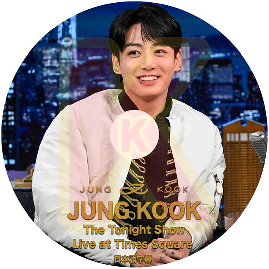 K-POP DVD バンタン JUNGKOOK 2023 The Tonight Show + Live at Times Square 日本語字幕あり JUNGKOOK ジョングク KPOP DVD