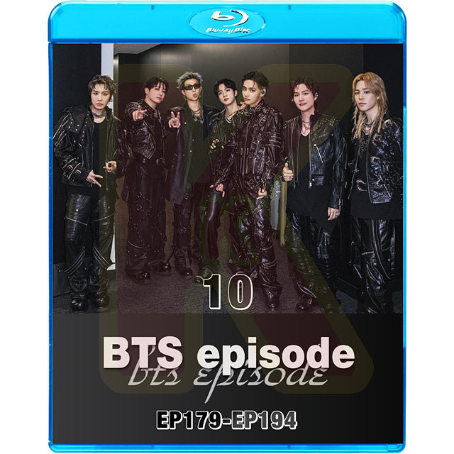 Blu-ray BTS EPISODE バンタン エピソード #10 EP179-EP194 日本語字幕あり BANGTAN ブルーレイ
