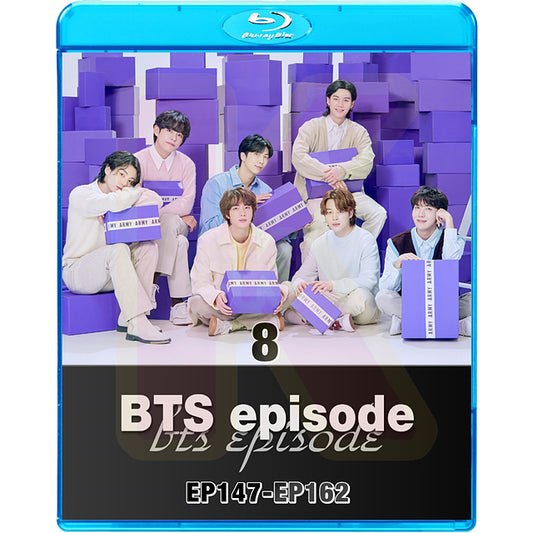Blu-ray バンタン エピソード #8 EP147-EP162 日本語字幕あり BANGTAN ブルーレイ