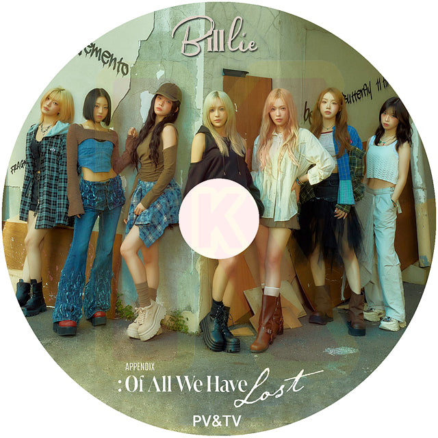 K-POP DVD Billlie 2024 PV/TV - Remembrance candy / trampoline 他 - ビリー スア スヒョン シユン ハラム ツキ ハルナ KPOP DVD