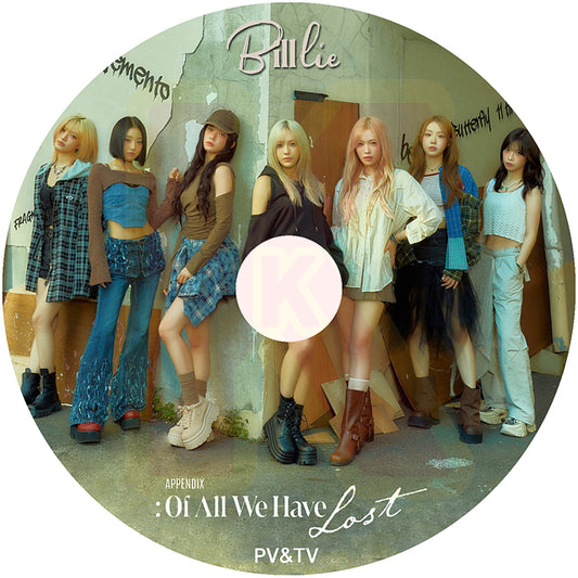 K-POP DVD Billlie 2024 PV/TV - Remembrance candy / trampoline 他 - ビリー スア スヒョン シユン ハラム ツキ ハルナ KPOP DVD
