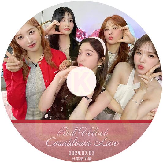K-POP DVD Red Velvet Countdown Live -Cosmic- 2024.07.02 日本語字幕あり レッドベルベット KPOP DVD