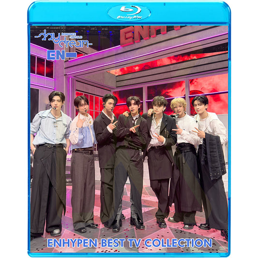 Blu-ray ENHYPEN 2024 BEST TV- No Doubt / Brought The Heat Back / XO (Only If You Say Yes) 他 - エンハイフン K-POP ブルーレイ