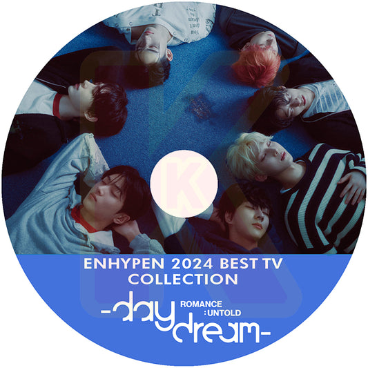K-POP DVD ENHYPEN 2024 BEST TV - No Doubt / Brought The Heat Back / XO (Only If You Say Yes) 他 - エンハイフン KPOP DVD