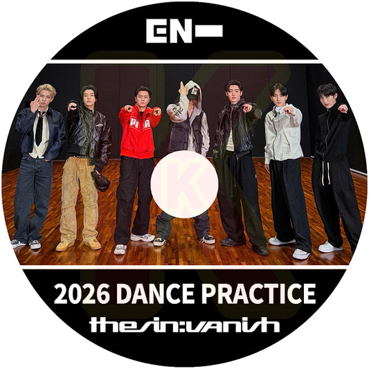 K-POP DVD ENHYPEN 2026 DANCE Practice - Knife / Bad Desire / No Doubt / Brought The Heat Back / XO 他 - エンハイフン KPOP DVD
