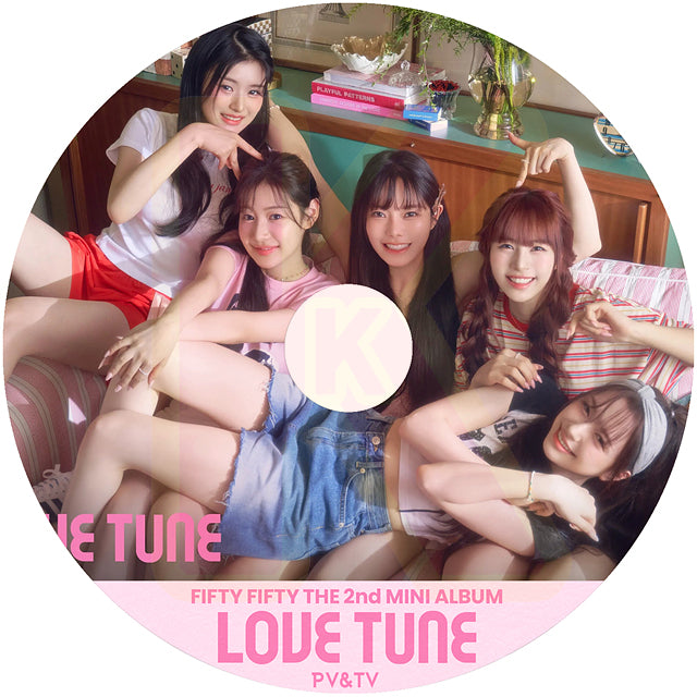 K-POP DVD FIFTY FIFTY 2024 PV/TV - SOS / Cupid 他 -フィフティーフィフティー キナ シャネル イェウォン ハナ アテナ KPOP DVD