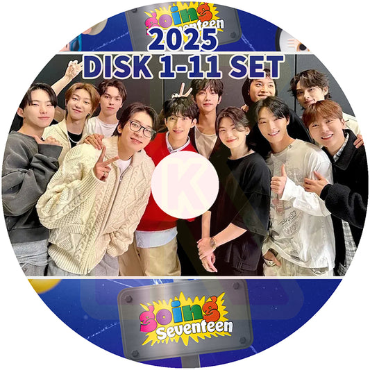 K-POP DVD GOING SEVENTEEN 2025 11枚SET 日本語字幕あり セブンティーン セブチ KPOP DVD
