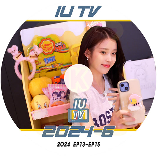 K-POP DVD IU TV 2024 #6 EP13-EP15 日本語字幕あり IU アイユ 韓国番組 IU KPOP DVD