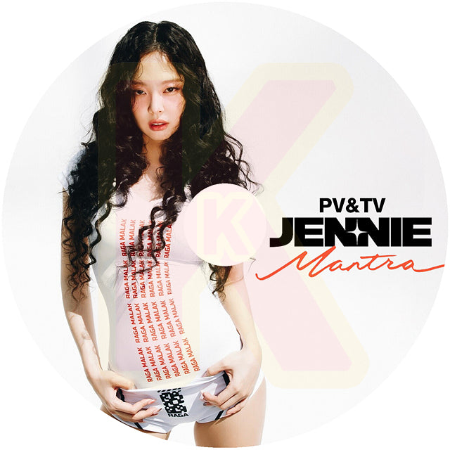 K-POP DVD BLACKPINK JENNIE 2024 PV/TV - Mantra / You & Me / SOLO - BLACK PINK ブラックピンク ジェニ KPOP DVD
